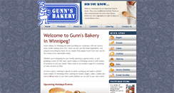 Desktop Screenshot of gunnsbakery.com
